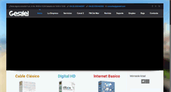 Desktop Screenshot of gesatel.com
